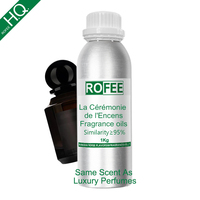 Huile de parfum concentrée de créateur La Cérémonie de l'Encens, parfumée, en vrac, vente directe d'usine
