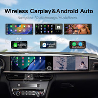 Radio Multimedia para Auto Baoshang con Pantalla Táctil Dual de 12.3'' Qualcomm Android 13 para Kia K5 2016-2019, Navegación GPS con DVD y Carplay