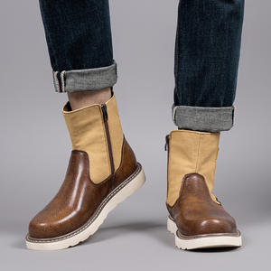 Winter Construction Site Wear-Resistant Building Work <b>Boots</b> <b>Waterproof</b> Anti-Slip Comfortable Unisex <b>Ankle</b> Bootie Mountain - Product Image 2