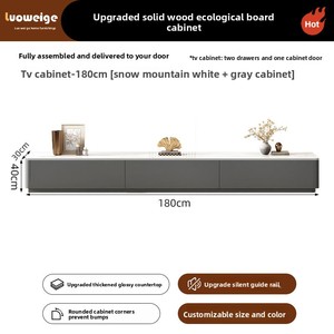 Mueble para TV de Salón, Mueble de Madera Maciza de Alta Gama, Estilo Moderno y Lujoso para Apartamentos Pequeños, Combinación de Almacenamiento, Novedad 2026 - Product Image 6