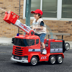 Offre spéciale <span class=keywords><strong>de</strong></span> voiture <span class=keywords><strong>de</strong></span> <span class=keywords><strong>pompier</strong></span> électrique pour enfants cadeau <span class=keywords><strong>de</strong></span> noël télécommande grande voiture jouet matière plastique - Product Image 2