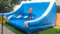 Simulateur de surf motorisé neuf à prix d'usine, certifié CE, jeux gonflables pour la location événementielle