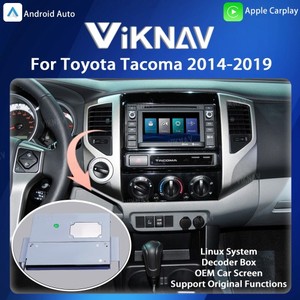 Sistema Viknav Linux para Toyota Tacoma 2014-2019 caja decodificadora inalámbrica Apple CarPlay Android Auto solo compatible con pantalla Original de coche - Product Image 2