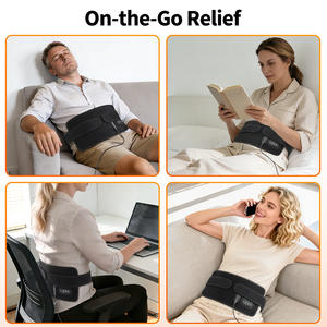 แผ่นรัดตัวลดสัดส่วนแบบ LED USB 660nm 850nm พร้อมแผงบำบัดด้วยแสงสีแดง ชาร์จไฟได้ ตั้งเวลาได้ 1 ชั่วโมง สำหรับบริเวณเอว หลัง หน้าท้อง มือ และขา - Product Image 6