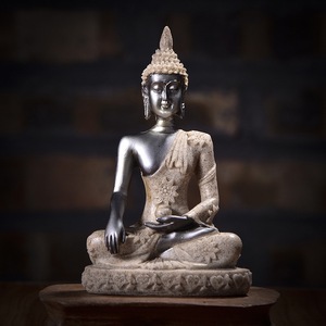 Feng Shui, artesanías de resina, estatua de <span class=keywords><strong>Dios</strong></span> hindú, piedra arenisca, escultura de Buda sentado, estilo Zen, adorno de escritorio de <span class=keywords><strong>Dios</strong></span> indio del sudeste asiático - Product Image 5