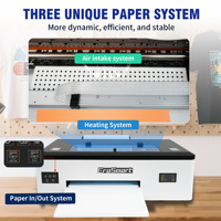 Neuer 30cm A3 DTF-Drucker Automatische T-Shirt Textildruckmaschine Pigment-Wärmeübertragung PET-Film Steuerfrei Schnell