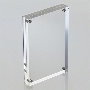 <span class=keywords><strong>Acrylic</strong></span> hình ảnh khung rõ ràng hình ảnh khung freestanding đôi hai mặt từ <span class=keywords><strong>acrylic</strong></span> lucite Frameless vuông trong suốt khung - Product Image 1