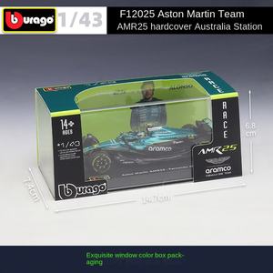 <span class=keywords><strong>Burago</strong></span> 1:43 Aston Martin <span class=keywords><strong>F1</strong></span> Modèle AMR25 Formule 1 Voiture de Simulation Véhicule Alonso Redbull Voiture Miniature en Métal - Product Image 4
