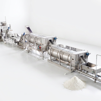 Aardappelchips productielijn trilzeefclassifier voor uniforme schijfmaatcontrole industriële verwerkingsunit