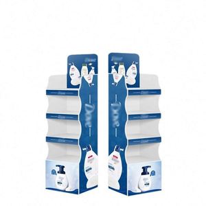 ชั้นวางแสดงสินค้าแบบตั้งพื้นทำจากโฟมบอร์ด PVC แบบกำหนดเองสำหรับอุปกรณ์เสริมโทรศัพท์มือถือในร้านค้าปลีก - Product Image 4