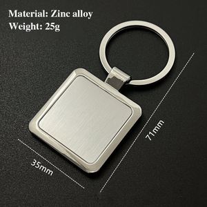 Llavero Metálico Personalizado de Fábrica, Material de Aleación de Zinc para Impresión Láser, para Regalos Publicitarios - Product Image 4