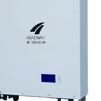 Headway baterai lithium ion dinding daya 48V100Ah powerwall untuk penyimpanan energi rumah