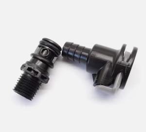 Connecteur universel mâle et femelle sans pulvérisation <span class=keywords><strong>Attwood</strong></span> 8838US6 avec filetage, neuf - Product Image 2