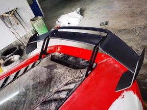 Nuevo Kit de Carrocería de Fibra de Carbono Seca para <span class=keywords><strong>Lamborghini</strong></span> <span class=keywords><strong>Hurricane</strong></span> LP580/610 EVO STO, Ajuste Universal, Parachoques Delanteros/Traseros, Capó, Piezas de Automóvil - Product Image 5