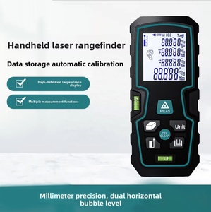 Télémètre <span class=keywords><strong>laser</strong></span> industriel S8A haute précision, portée 0-120m, précision <span class=keywords><strong>1mm</strong></span>, double niveau à bulle horizontale, grand écran, étanche IP54 - Product Image 6