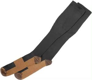 Calcetines deportivos de fibra de cobre <span class=keywords><strong>para</strong></span> jóvenes 20-30 MMHg, medias de compresión de otoño <span class=keywords><strong>para</strong></span> maratón, puño de ciclismo, soporte <span class=keywords><strong>para</strong></span> venas varicosas - Product Image 4