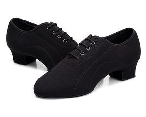 Scarpe da <span class=keywords><strong>Ballo</strong></span> Latino Nere per Danza Moderna per Bambini e Adulti - Product Image 2