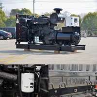 Générateur diesel Cummins 280 kW 350 kVA, puissance de pointe, électricité de haute qualité, type silencieux, groupe électrogène 350 kVA