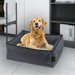 Esterilla de tela reciclada para mascotas, cama de lujo suave con cojín extraíble, nuevo diseño - Product Image 5