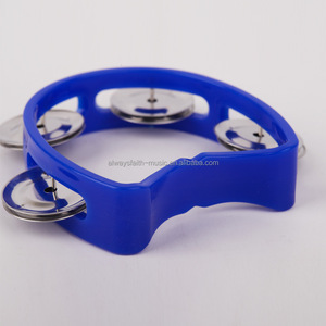 Vente directe d'usine Instruments de percussion portables en plastique <span class=keywords><strong>demi</strong></span>-<span class=keywords><strong>lune</strong></span> tambourins pour spectacle de musique fêtes de vacances événements scolaires - Product Image 3