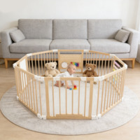 Parc d'activités pliable pour bébé avec jouets, de 6 à 18 mois, tableau d'apprentissage double face, parc d'éveil pour tout-petit, 8 panneaux
