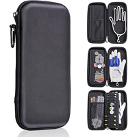Étui d'accessoires de golf en EVA personnalisé, logo personnalisé, résistant à l'usure, anti-salissure, organiseur de rangement portable