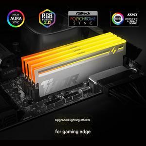 แรมเดสก์ท็อป DDR5 6000Hz 32GB (16GB*2) CL36 ThorII Gaming RGB สำหรับพีซี - Product Image 3