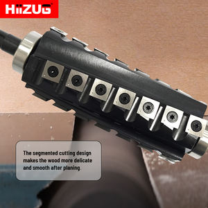 Tête de coupe spirale Hiizug de 6 pouces pour dégauchisseuse-raboteuse de 6 pouces, tête de coupe hélicoïdale pour le travail du bois - Product Image 4