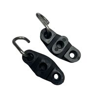 Penjepit Kabel Suspensi FTTH, Retraktor Kabel, Penjepit Pengikat Serat Optik, Pengikat Tipe-S, Pengait Kabel Kulit