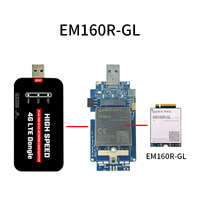 Dongle CAT16 2. 2 4G LTE con ranura para tarjeta SIM Tarjeta de red inalámbrica USB compatible con AT Command/SMS/Call/Linux