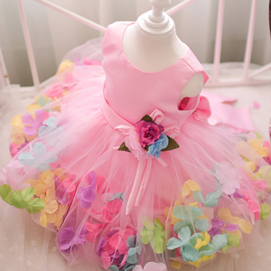 Boutique Girls Clothes Smocked Designer One Piece Party <b>Dress</b> - Product Image 3