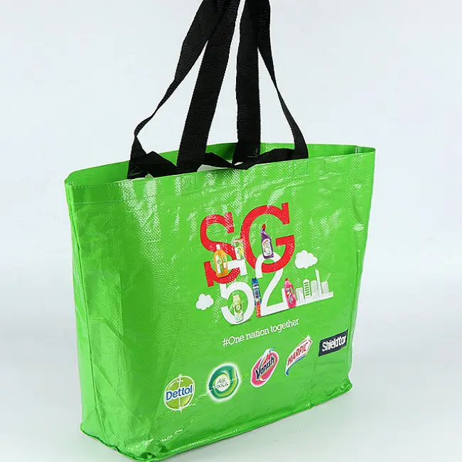 उच्च गुणवत्ता खरीदारी पीपी गैर बुना बैग तस्वीरें मुद्रण गैर बुना शॉपिंग बैग