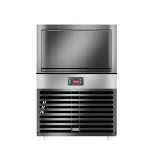 Máquina de Hielo Comercial Nuelead NES-80C de Acero Inoxidable de Alta Calidad con Hielo en Cubos para Uso Comercial y Doméstico - Product Image 1