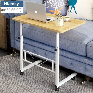 Đơn giản gấp có thể nâng bàn vẽ đầu giường di động bàn cà phê nhỏ - Product Image 4