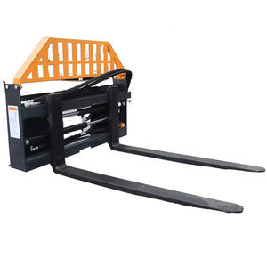 Hidrolik Adjustable Fork Skid Steer multi-fungsi mesin konstruksi lampiran 4000 Lbs kapasitas untuk 10-20 Ton ekskavator - Product Image 3