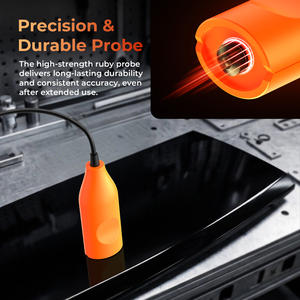 Medidor de Espesor de Revestimiento 0-9900um, Probador de Espesor de Pintura Fe Al Fe Zn Fe C, Medidor de Pintura para Automóviles, 8 Idiomas - Product Image 3