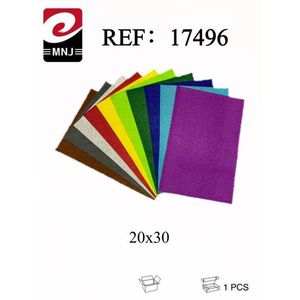 Flocked Paper 20x30 Cm 10 Sheets Colorful Craft Paper For DIY Projects - Product Image 3