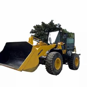 Pala cargadora de ruedas usada Komatsu WA320 Pala cargadora frontal con componentes de núcleo-Motor WA380 de alta calidad, de la más alta calidad - Product Image 1