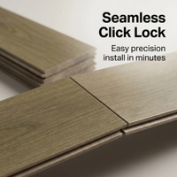 Plancher en bois étanche de 1515 mm de large, grade ENF, texture EIR synchronisée, photocatalytique, anti-moisissure, système de pose à clipser