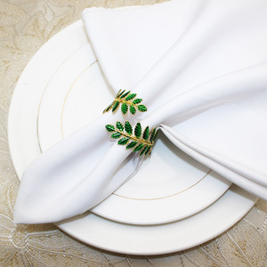 Accessori da tavolo oro portatovaglioli oro <span class=keywords><strong>fiore</strong></span> portatovagliolo decorazione per matrimonio matrimonio evento - Product Image 1