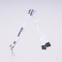 CH Wholesale Sublimation Printing Polyester Lanyards With Logo Custom Certification Keychain OEM ODM ECO Promotion Event Gifts