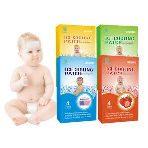 Free sample hydrogel fever cooling gel patch For baby health