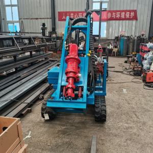 Mesin Pendorong Tiang Surya Tipe Crawler Berkualitas Tinggi Ukuran Kecil dengan Mesin untuk Rig Pengeboran Langsung dari Pabrik - Product Image 5
