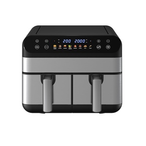 Freidora de Aire Doméstica de Acero Inoxidable con Doble Cesta y Doble Zona de Cocción, Precio de Fábrica Eytronic - Product Image 5