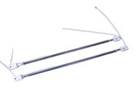 Nouveauté, vente en gros, ampoule infrarouge en fibre de carbone transparente, lampe chauffante pour poulet, alimentée par énergie solaire