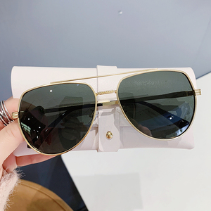 8294 Fashion Classical Metal Aviation Designer Photochromic Trendy Sunglasses Men Women Driving Fishing Pilot Sun <strong>Glasses</strong> - Product Image 5