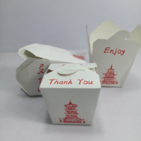 Boîtes à emporter personnalisées en papier kraft avec gaufrage, recyclables, pour restaurants et frites