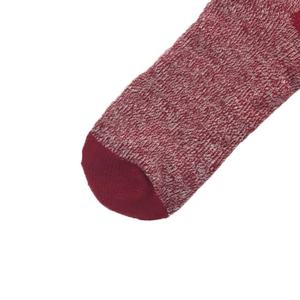 Aloe Christmas Crew <strong>Socks</strong>-Eco-Friendly Thick Fluffy Knit <strong>Socks</strong> with Snowflake Design for Winter Daily Use - Product Image 2