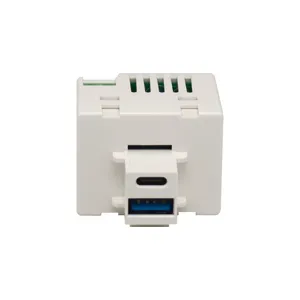 USB Type C Type A PD QC 20W Fast Charging Keystone Modular Sockets