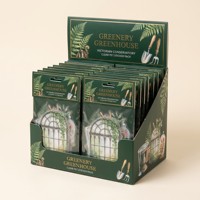 Autocollants personnalisés esthétiques pour serre végétale, autocollants transparents en PET pour scrapbooking, pack d'autocollants 3D encre cristal